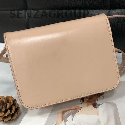 Burberry TB Bucket Mini Box Calfskin Crossbody Bag Pink for Women
