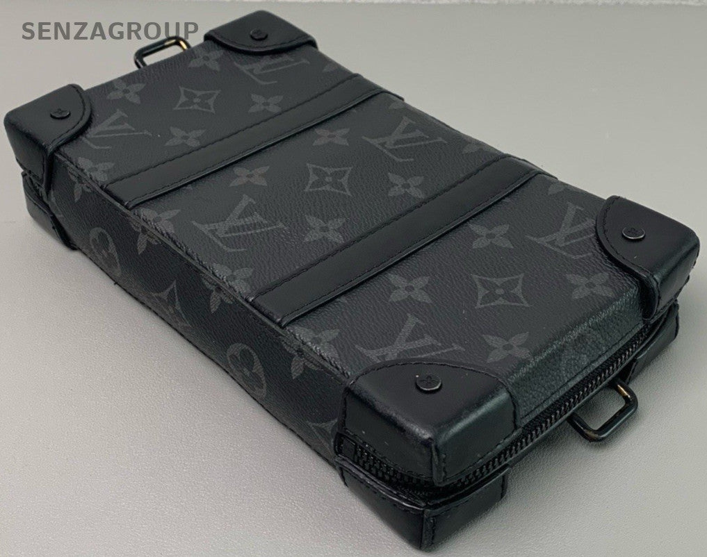 Louis Vuitton Black Monogram Trunk Wallet Shoulder bag Crossbody
