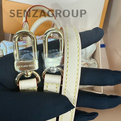 Louis Vuitton Speedy Nano White Multicolor Handbag - Women's Classic