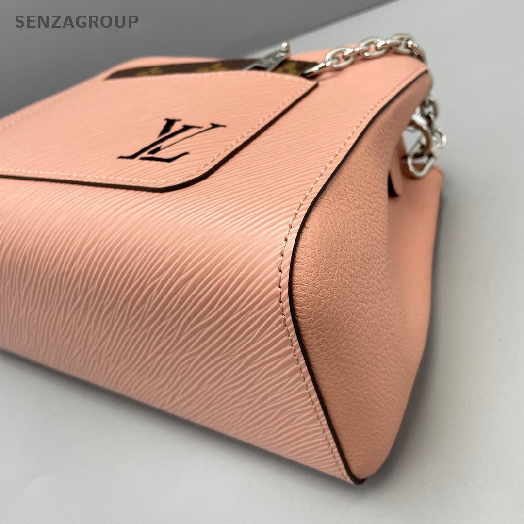 Louis Vuitton Marelle Epi Leather Top Handle Pink Handbag Women
