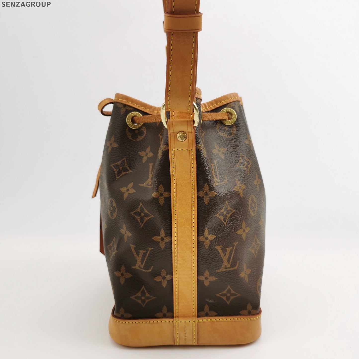 Louis Vuitton Monogram Bucket BB Drawstring Shoulder Crossbody Bag