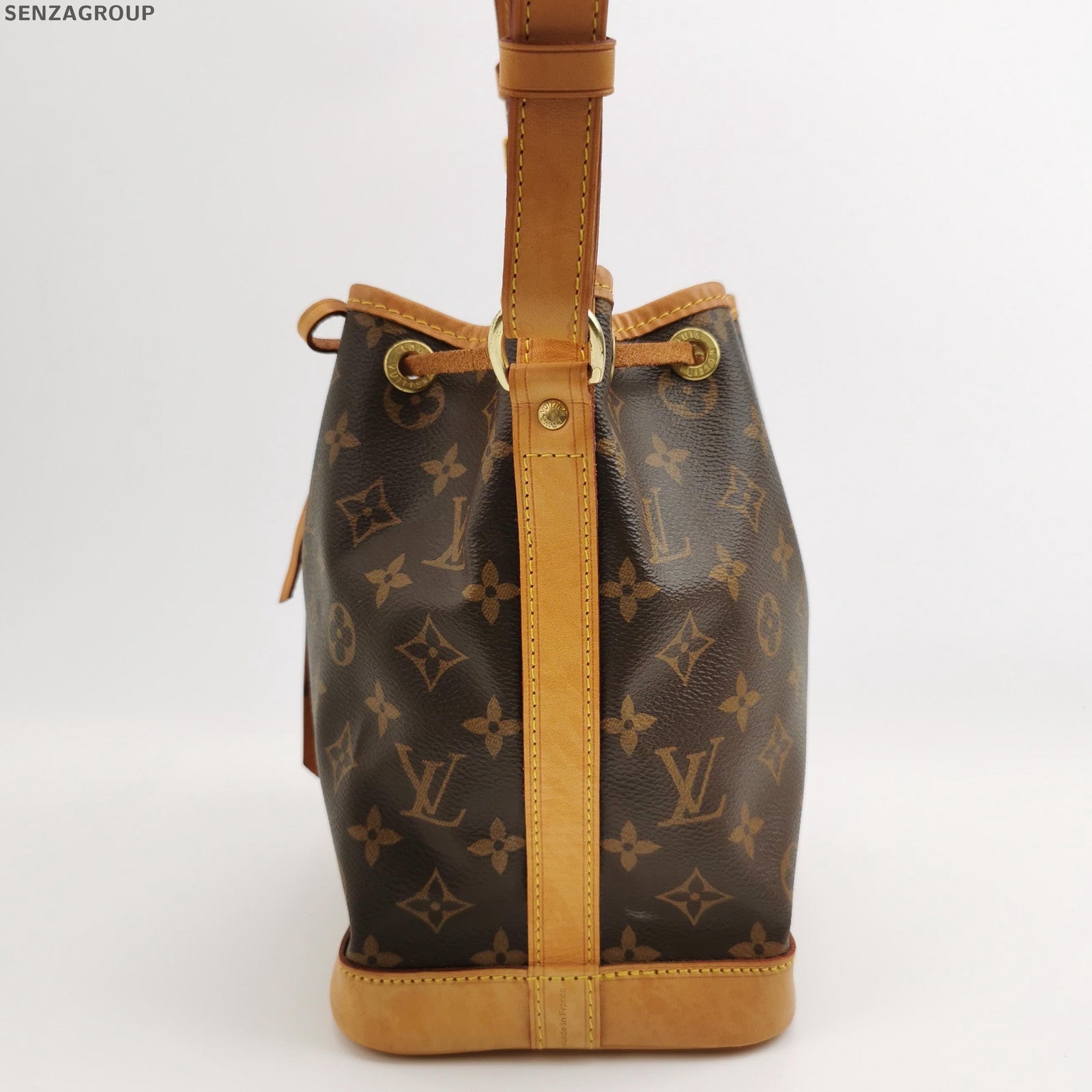 Louis Vuitton Monogram Bucket BB Drawstring Shoulder Crossbody Bag