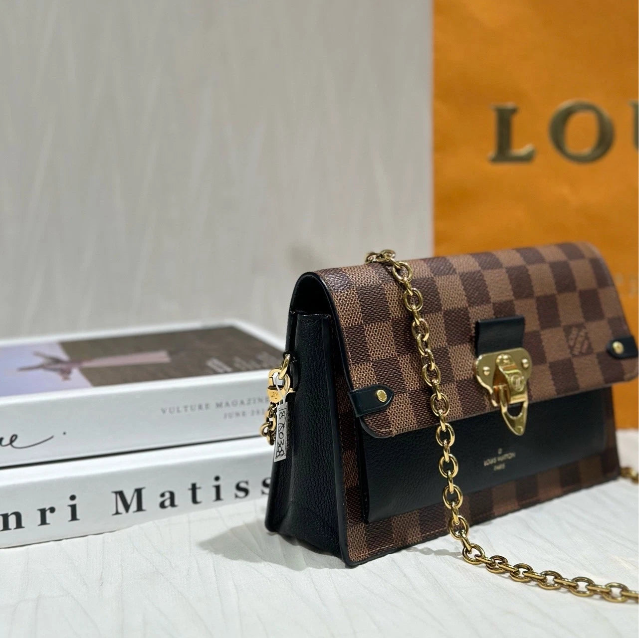 Louis Vuitton Damier Canvas Vavin WOC Crossbody Bag For Women