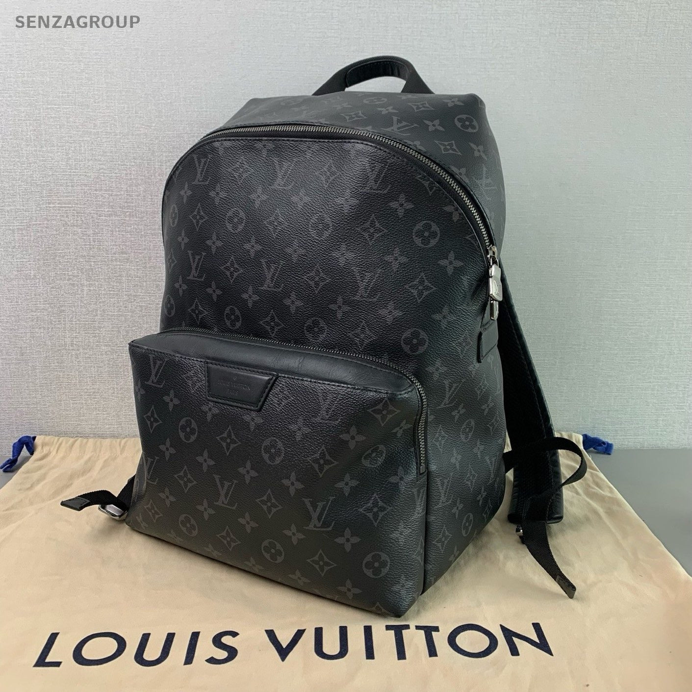 Louis Vuitton Discovery Backpack Black Monogram