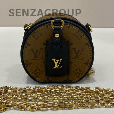 Louis Vuitton Boite Chapeau Mini Monogram Chain Crossbody Bag - Classic Women's