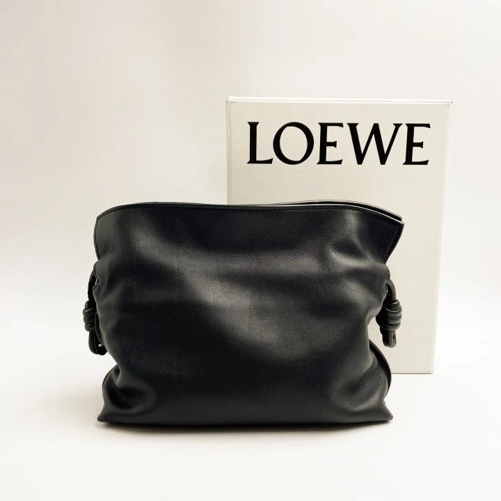 LOEWE Flamenco Mini Bucket Bag For Women Black
