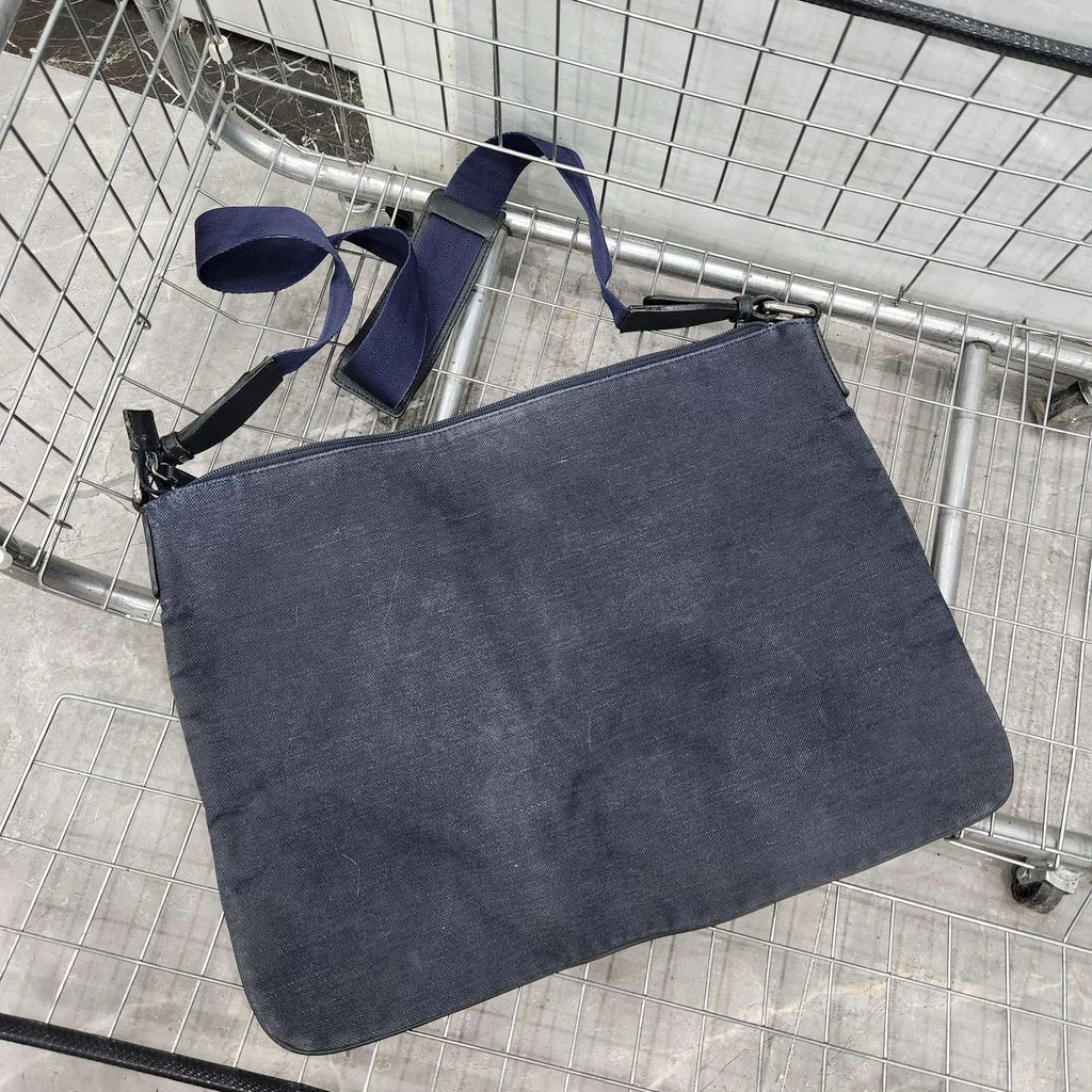 Gucci Canvas Large Messenger Shoulder Crossbody Women