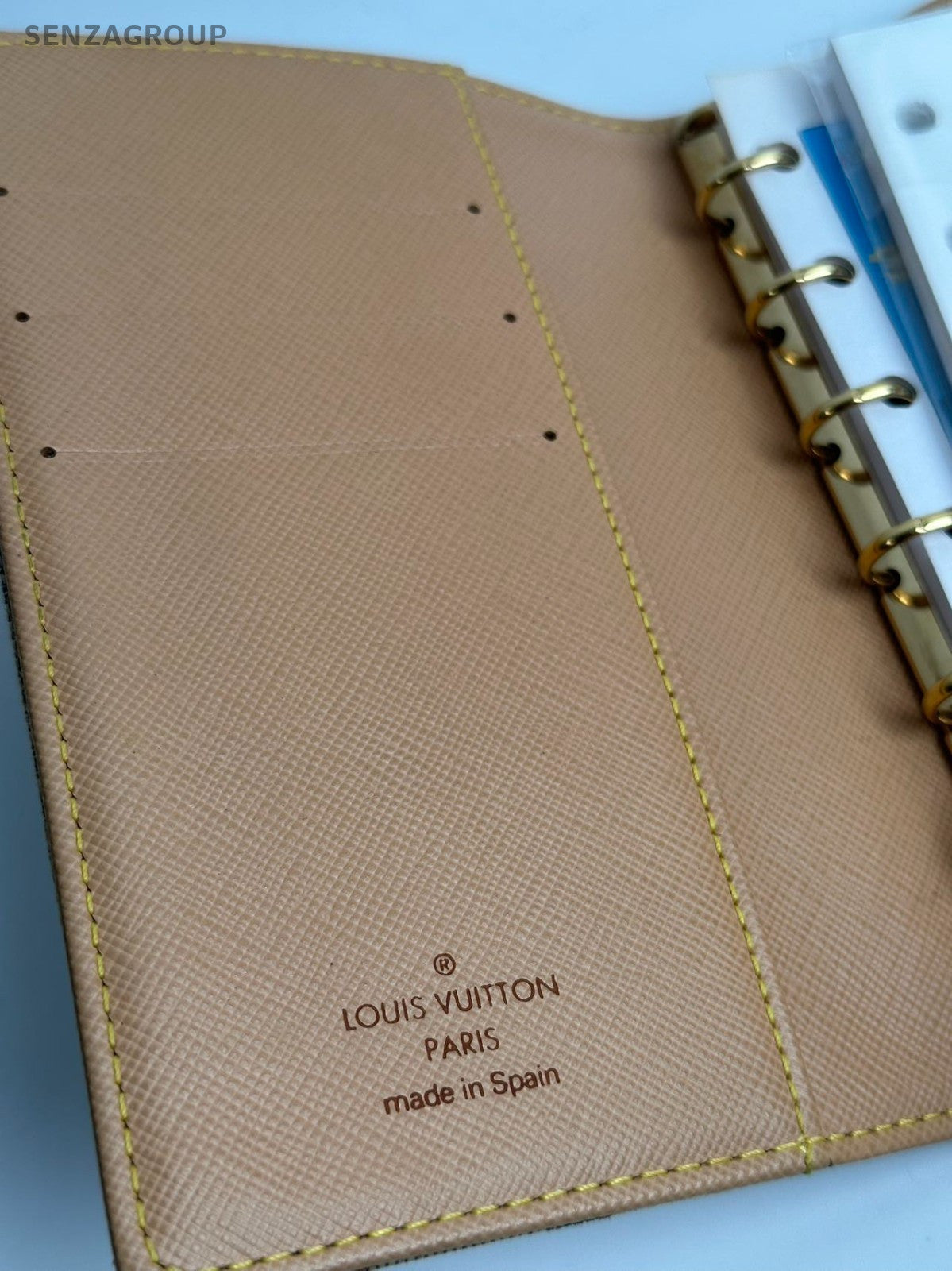 SJ0001 Louis Vuitton Monogram Mini Lin Agenda
