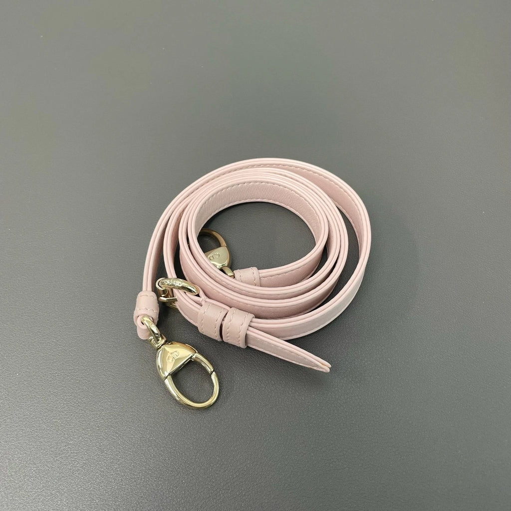 Dior Lady Dior Leather Pink Top Handle Excellent