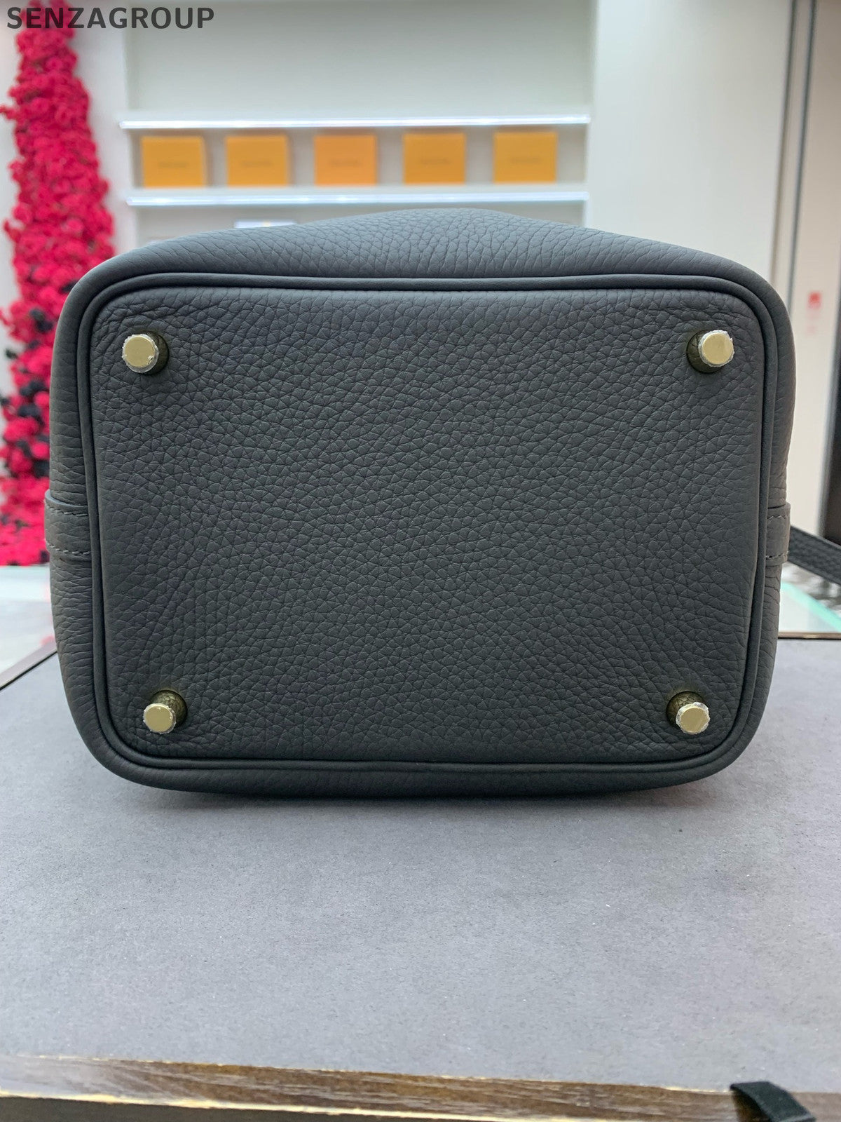 Hermès Picotin 18 Black Gold Tote Shoulder Bag Classic Fashion Women