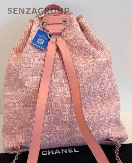 CHANEL Summer limited edition Bucket Drawstring Shoulder bag Pink Women