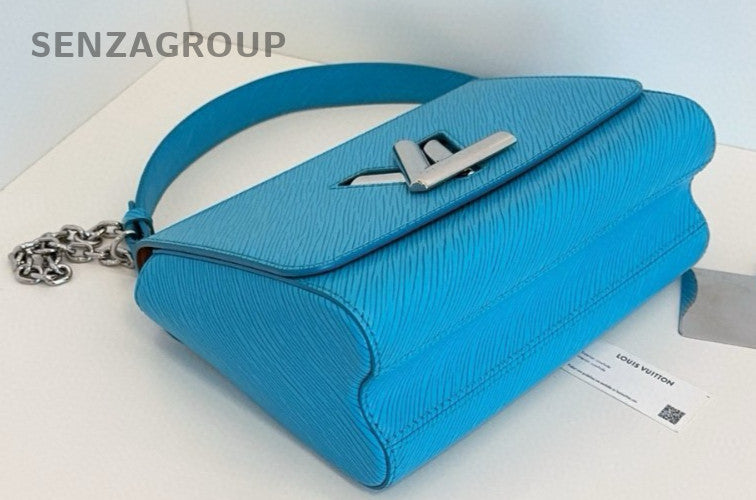 Louis Vuitton Twist Epi MM Light blue Shoulder bag Crossbody
