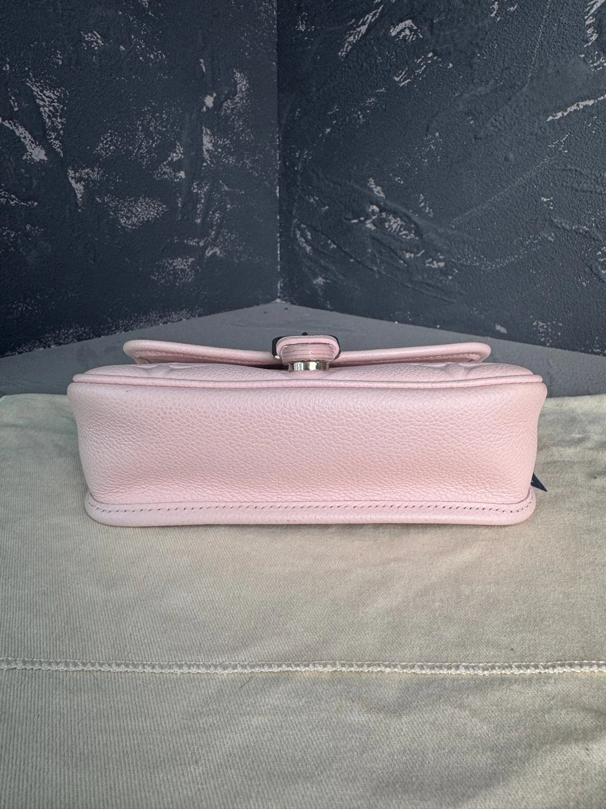 Louis Vuitton Nano Baguette Pink Shoulder Bag For Women