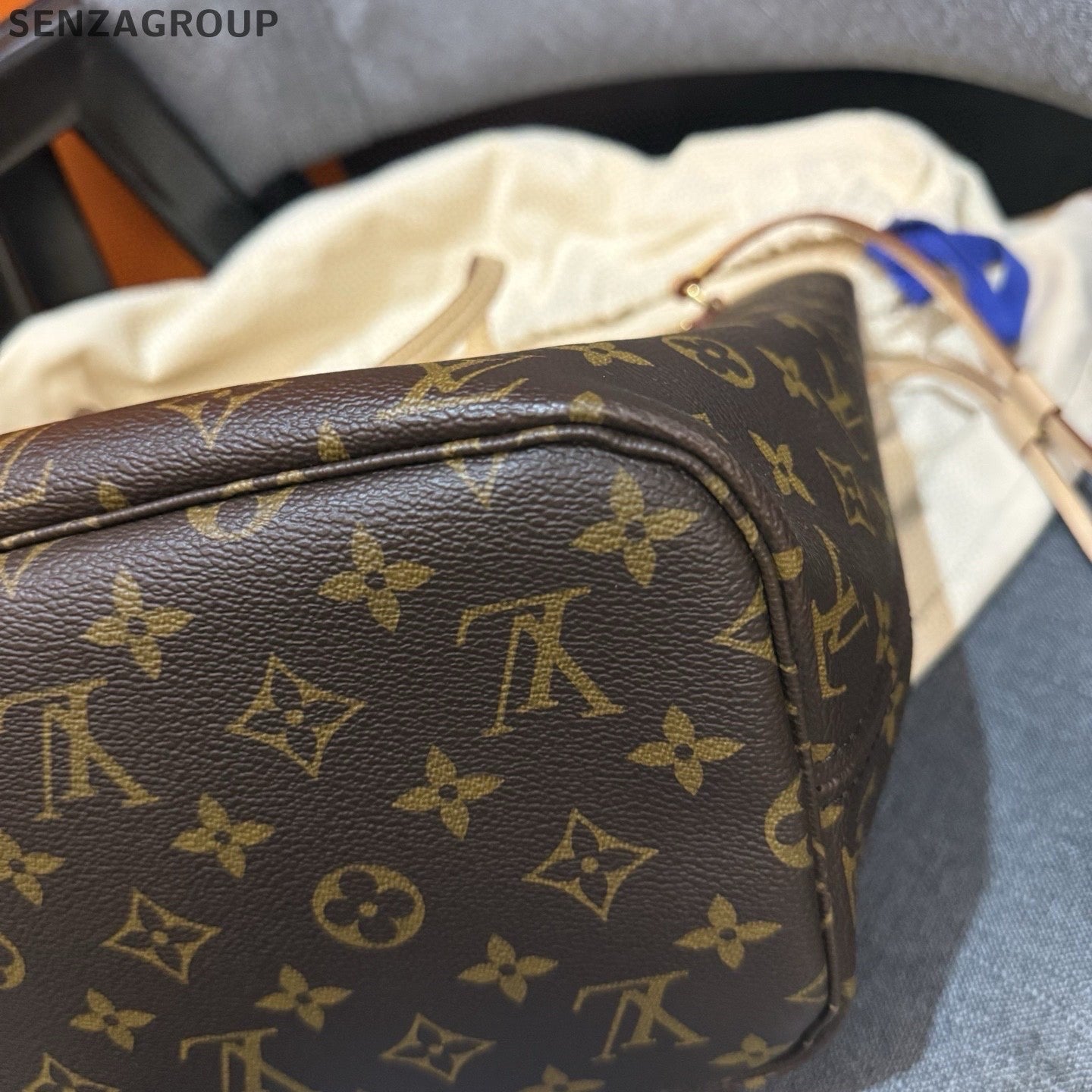 Louis Vuitton Neverfull MM Monogram Tote Bag Classic Women's Shoulder Bag