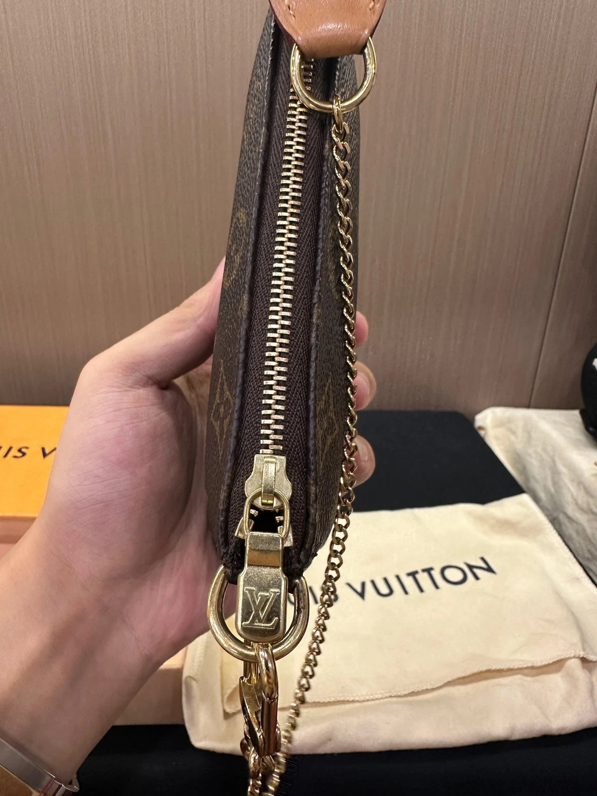 Authentic Louis Vuitton Mini Mahjong Clutch For Women