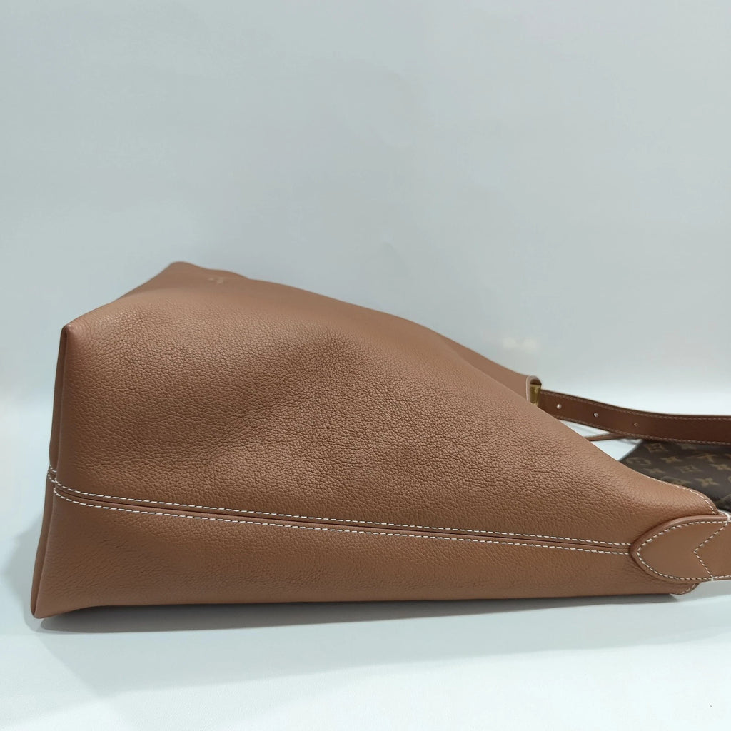Louis Vuitton Lowkey Hobo Calfskin Shoulder Bag For Women