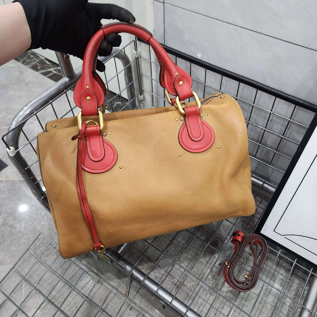 Chloe Vintage Boston Handbag For Women