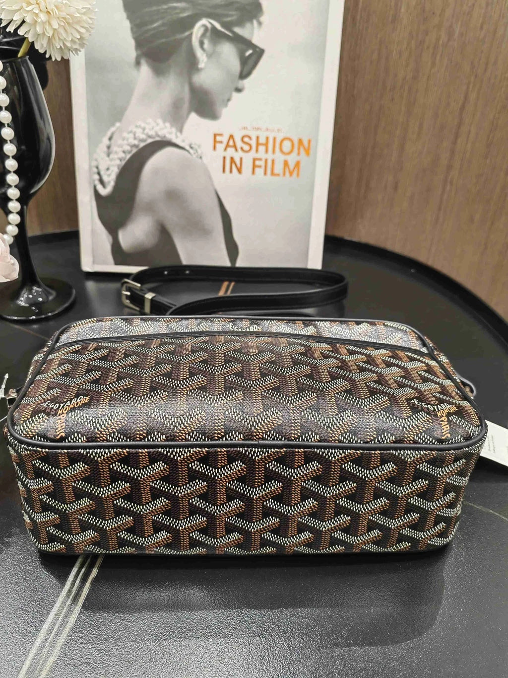 Goyard Y Monogram Canvas Crossbody Shoulder Bag For Women