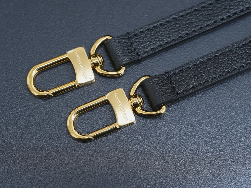 Louis Vuitton Bagatelle Monogram Empreinte Black Gold Shoulder Bag Excellent