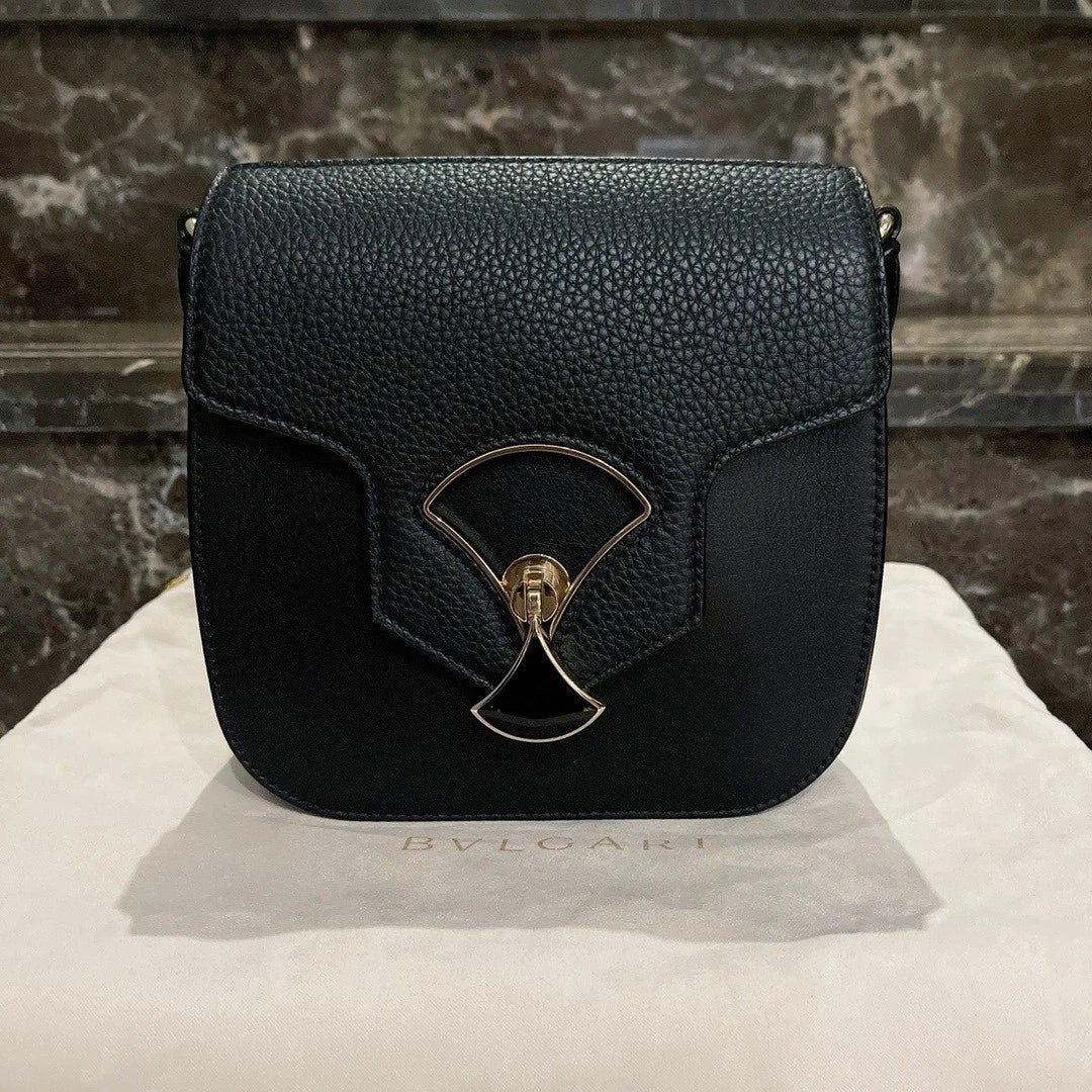 Bvlgari DIVAS DREAM Women's Leather Shoulder Crossbody Bag