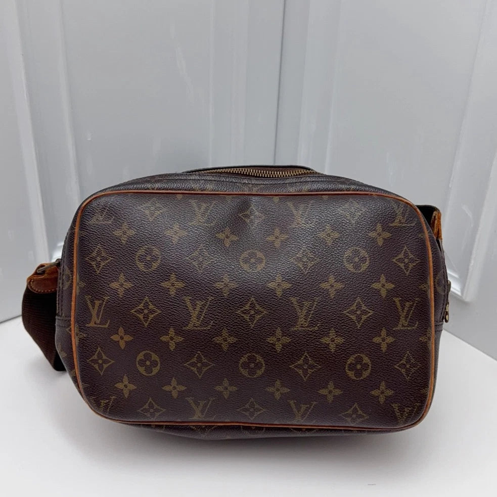 Louis Vuitton Monogram Canvas 2Ways Shoulder Crossbody Bag Brown Women