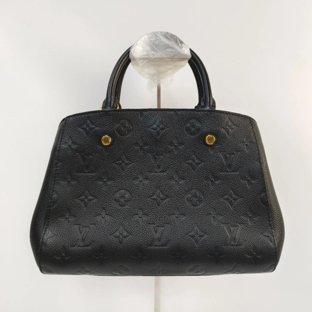 SJ0001 LV Louis Vuitton Montaigne BB Empreinte Black [Z]