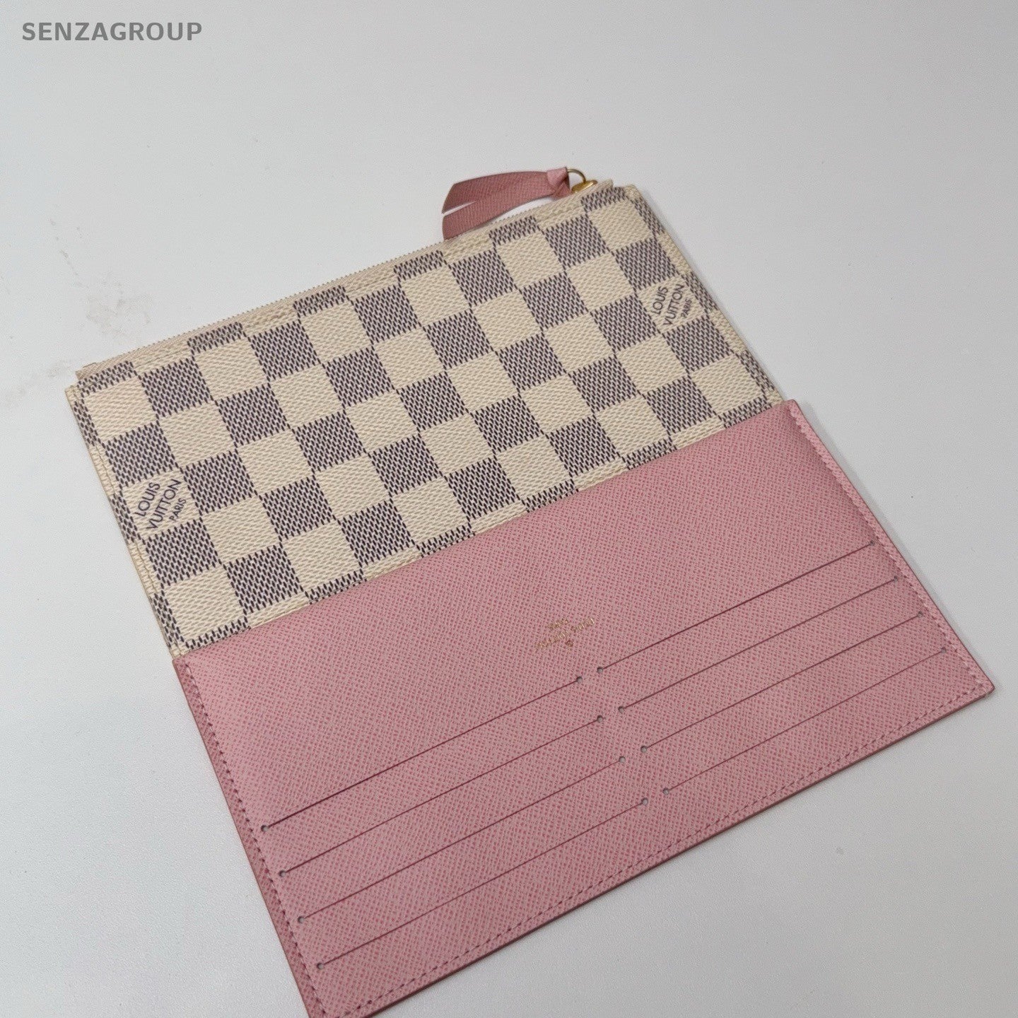 Louis Vuitton Félicie Pochette Damier Ebene Chain Shoulder bag Crossbody Women