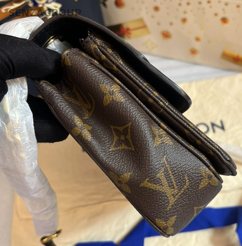 Louis Vuitton Monogram Marceau Black Gold Crossbody bag almost brand new