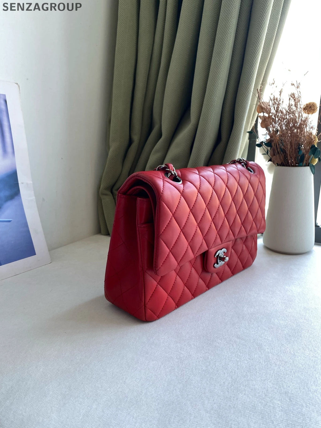 Chanel Medium Double Flap CF Shoulder Crossbody Bag For Women