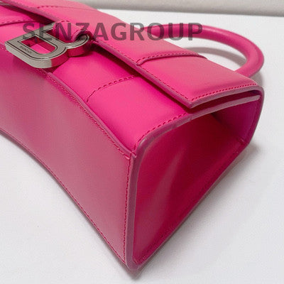 Balenciaga Pink Silver Small Handbag Shoulder Crossbody Bag Women Classic
