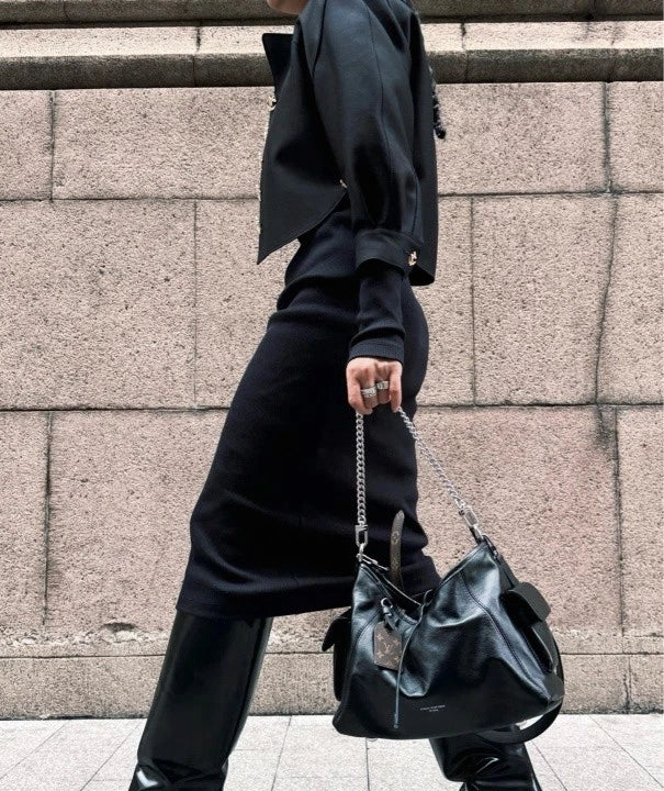 Louis Vuitton Carryall Small Black Tote Bag For Women