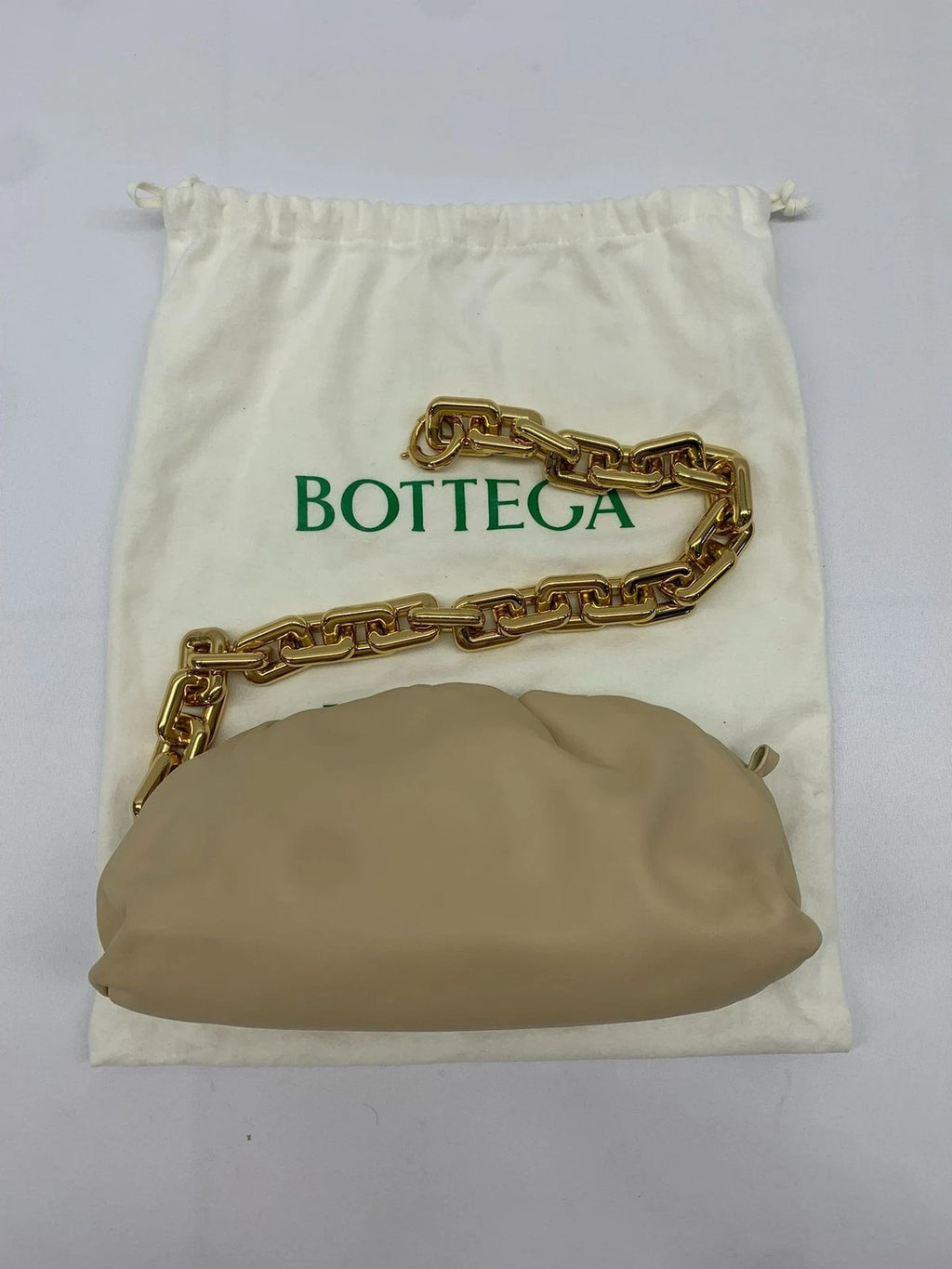 Bottega Veneta Chain Pouch Leather Clutch For Women