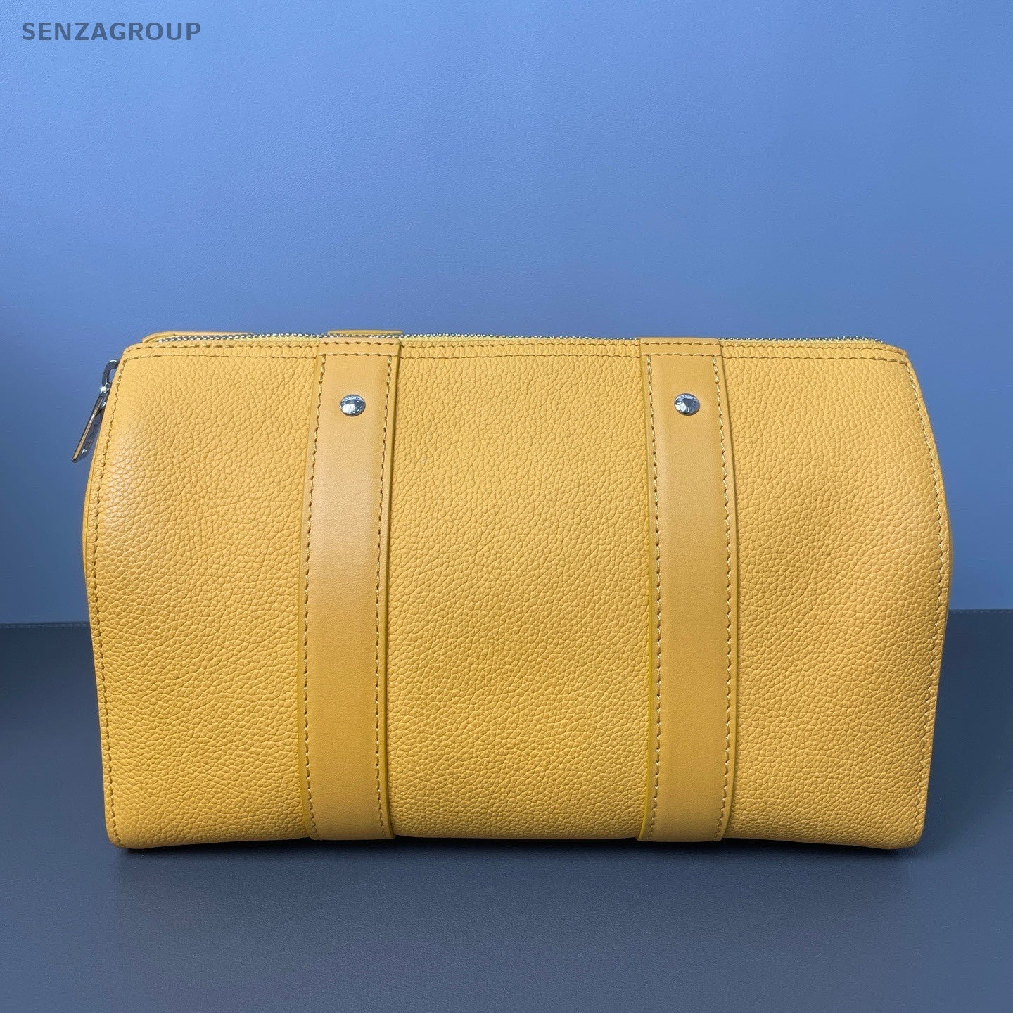 Louis Vuitton City keepall Aerogram Leather Shoulder bag Turmeric yellow