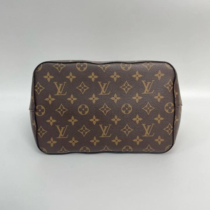 Louis Vuitton Neonoe Monogram Brown Canvas Bucket Bag Women