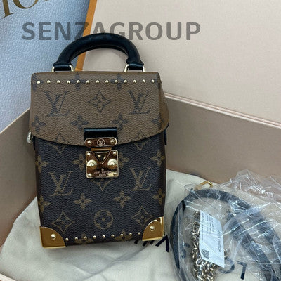 Louis Vuitton Camera Box Monogram Brown Shoulder Bag - Classic Women's