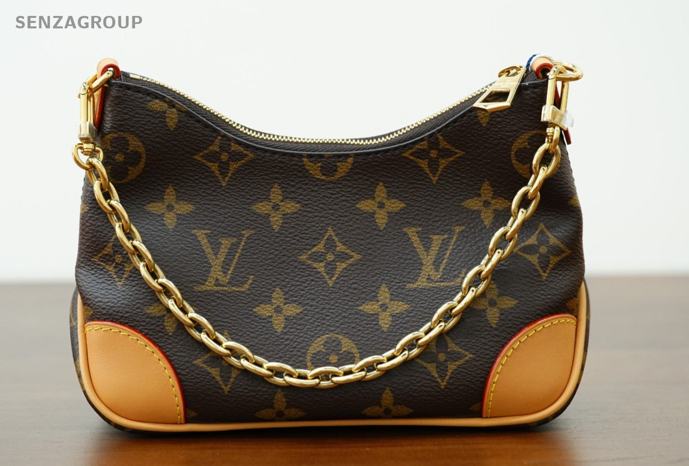 Louis Vuitton Nano Boulogne Monogram Chain Shoulder bag Women Almost Brand NEW