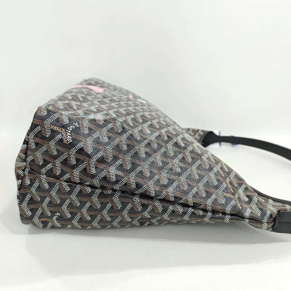 Goyard Canvas Hobo Shoulder Bag For Women