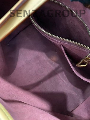 Louis Vuitton Carryall PM Monogram Brown Shoulder Bag Classic Women