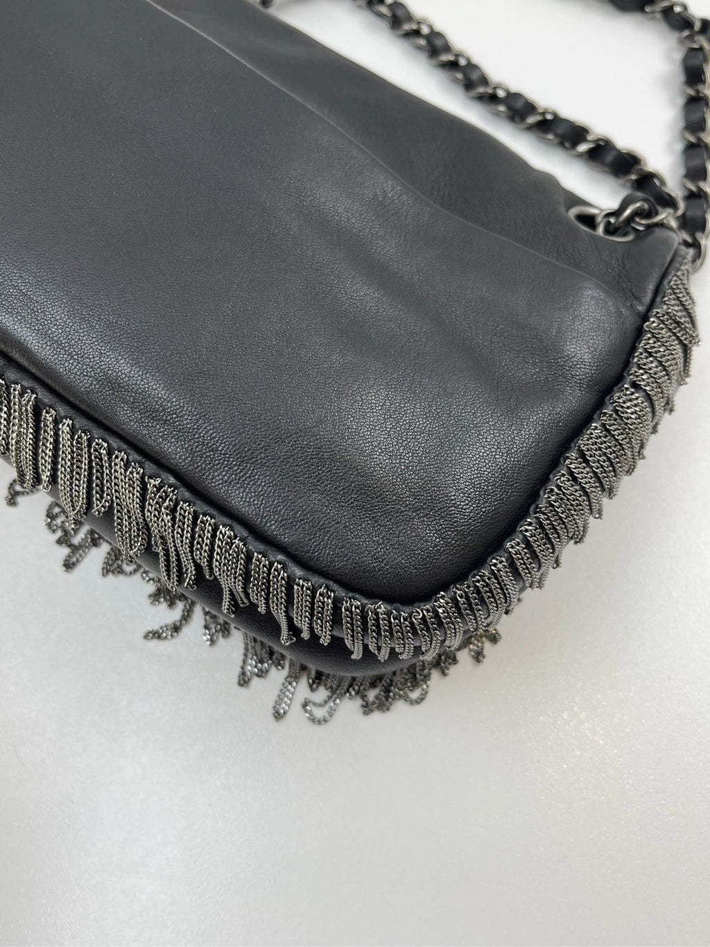 CHANEL Byzantine Tassel Leather Shoulder Bag For Women