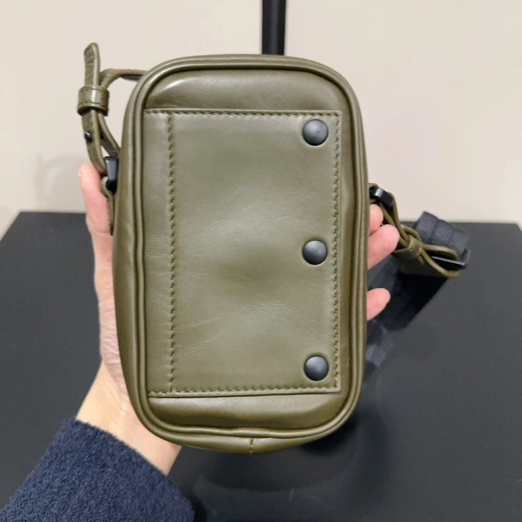 Bottega Veneta Leather Crossbody Chest Phone Bag For Women