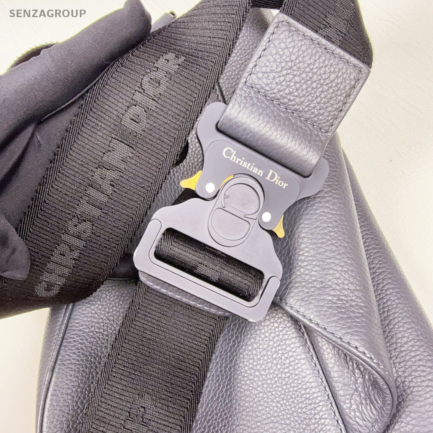 Christian Dior Saddle 1947 Dark Gray Shoulder bag Calfskin