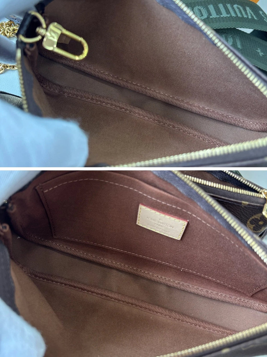 Louis Vuitton Multi Pochette Accessoires Monogram Canvas Shoulder Bag Crossbody