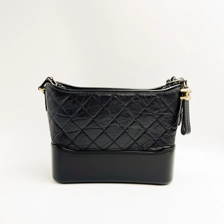 CHANEL Black Medium Gabrielle Shoulder Bag For Women