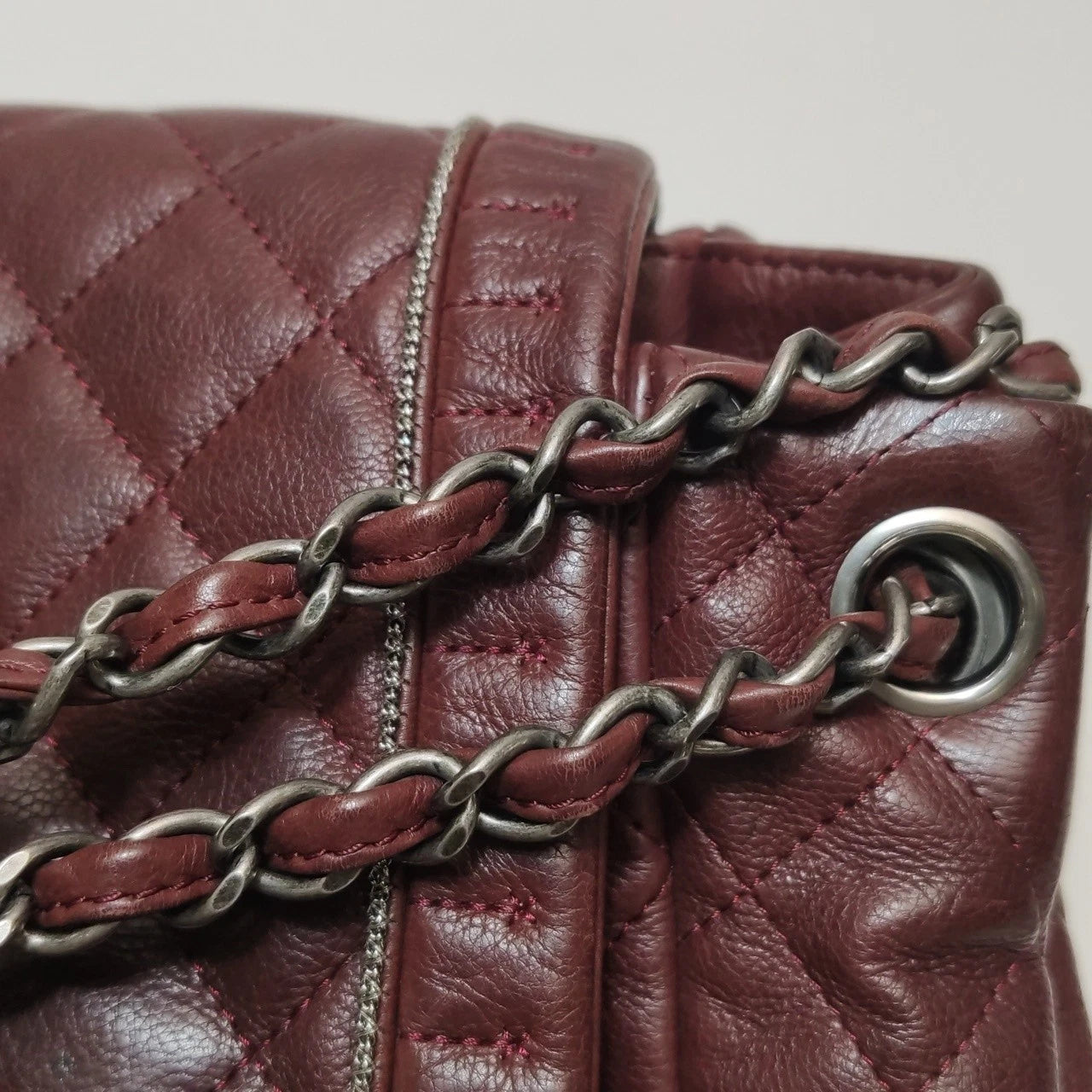 CHANEL Double CC Logo Shoulder Bag For Women