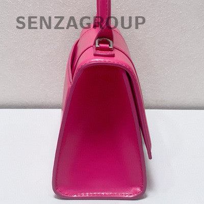 Balenciaga Pink Silver Small Handbag Shoulder Crossbody Bag Women Classic