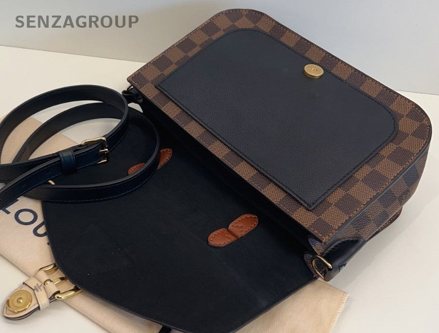 Louis Vuitton Beaumarchais Damier Ebene Top handle 2way Shoulder bag