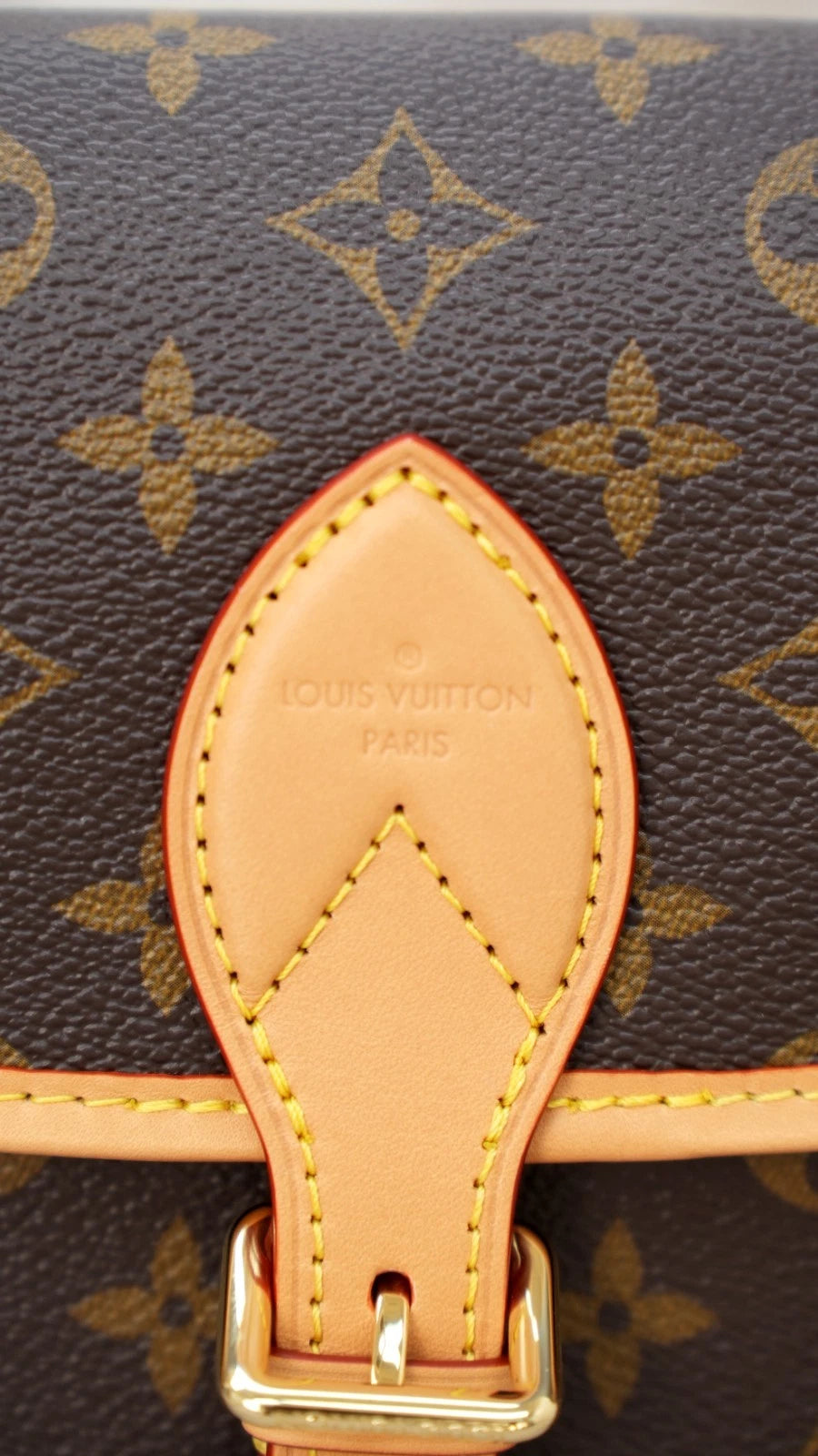 Louis Vuitton Diane Monogram Shoulder Bag Crossbody Excellent