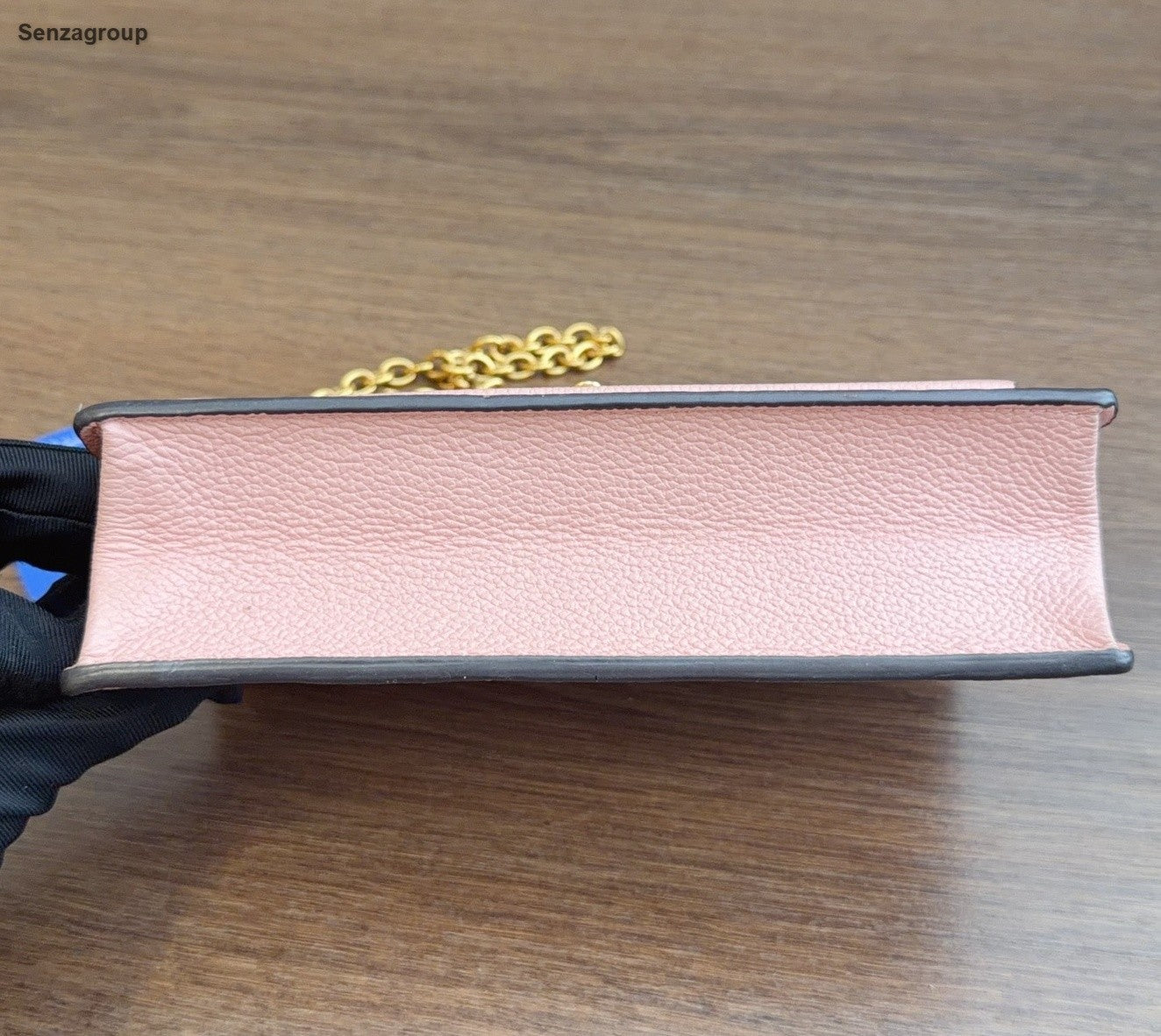 Louis Vuitton Vavin WOC Monogram Shoulder Bag Pink Gold Used Women Classic