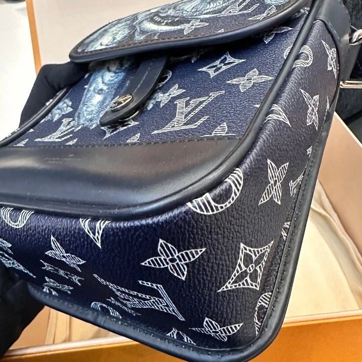 Louis Vuitton Animal Camera Bag Monogram Shoulder Bag Crossbody Unisex Adults D