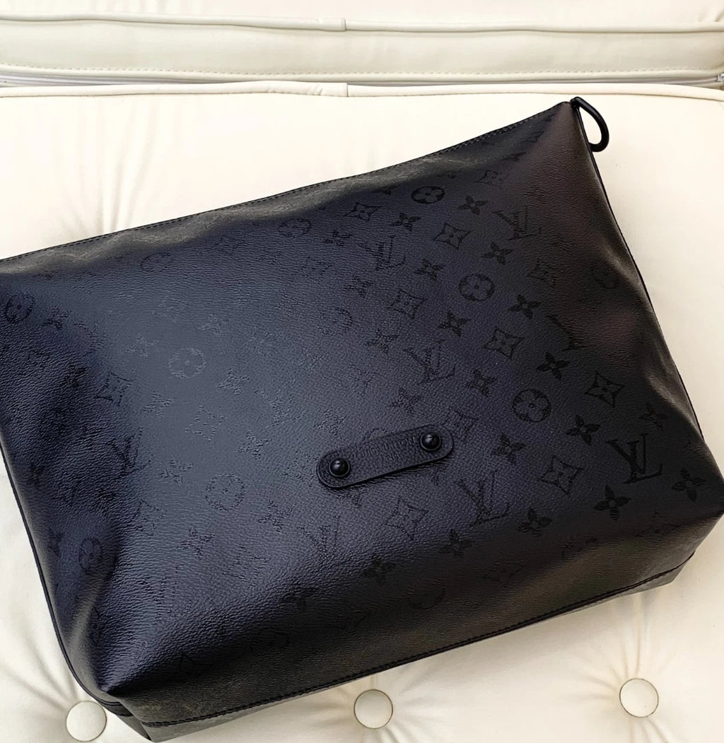 Louis Vuitton Vagabond Hobo Monogram So Black Shoulder Bag Crossbody Unisex S